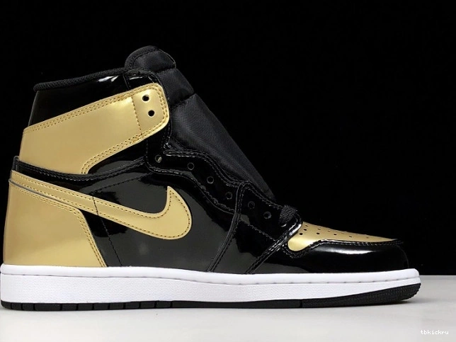 Cheap TBK 1 Air 861428-007 High Jordan Glod Retro Toe 0816
